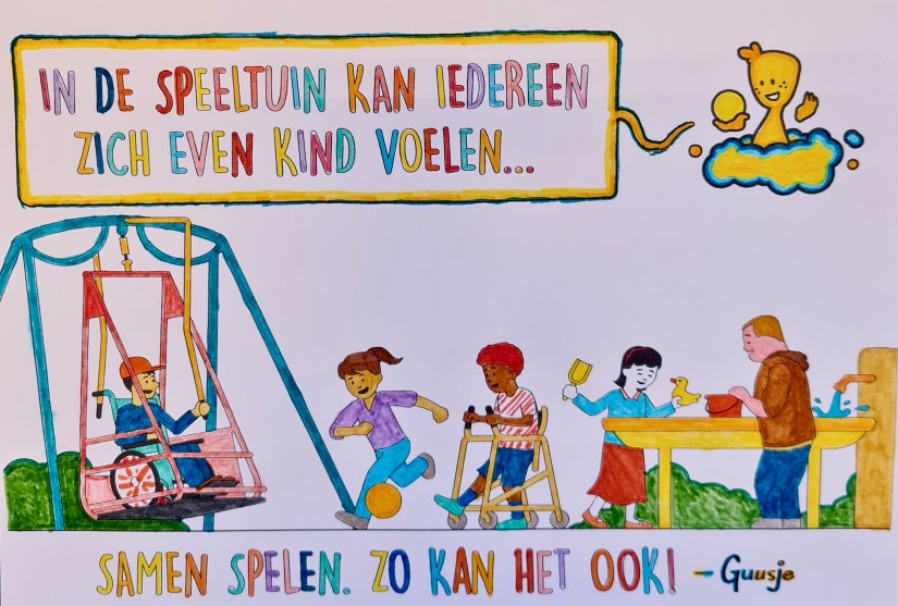 De kleurplaat van Nagepha.